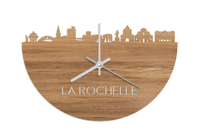 Skyline Clock La Rochelle Oak