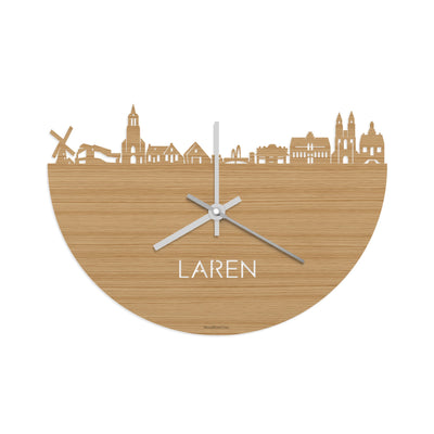 Skyline Clock Laren Bamboo