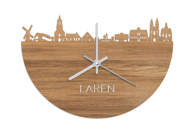 Skyline Clock Laren Oak