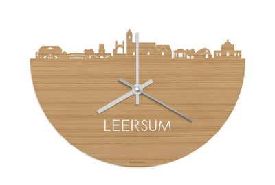 Skyline Clock Leersum Bamboo