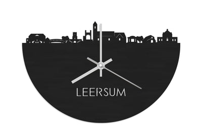 Skyline Clock Leersum Black