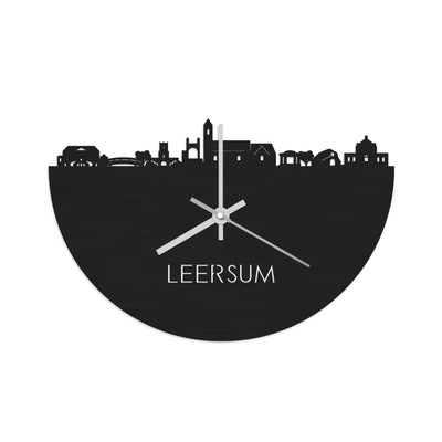 Skyline Clock Leersum Black