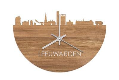 Skyline Clock Leeuwarden Oak