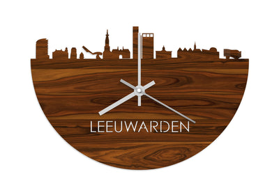 Skyline Clock Leeuwarden Rosewood