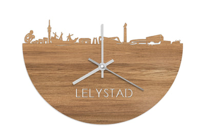 Skyline Clock Lelystad Oak