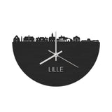 Skyline Klok Lille Black