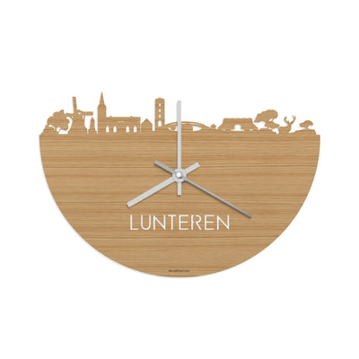 Skyline Clock Lunteren Bamboo