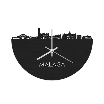 Skyline Clock Malaga Black