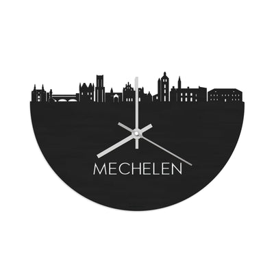 Skyline Clock Mechelen Black
