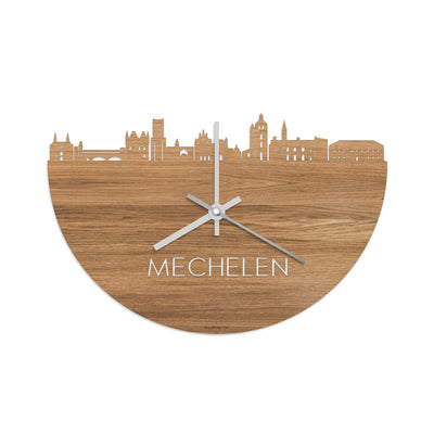 Skyline Clock Mechelen Oak