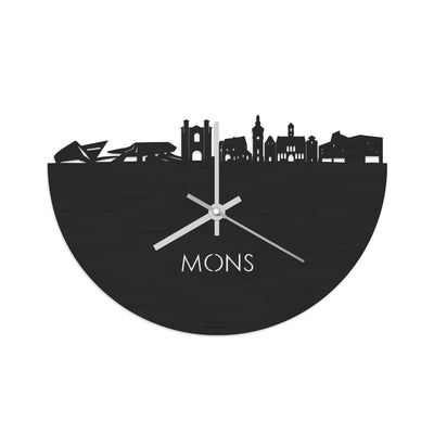Skyline Clock Mons Black