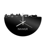 Skyline Klok Namur Zwart Glanzend