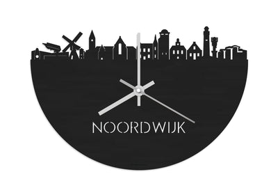 Skyline Clock Noordwijk Black