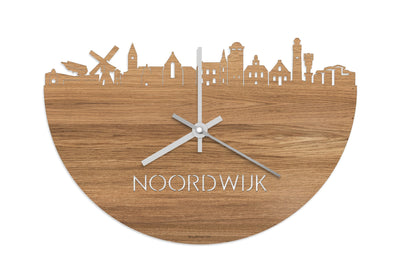 Skyline Clock Noordwijk Oak