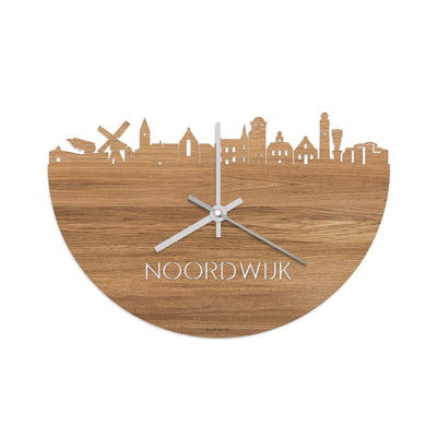 Skyline Clock Noordwijk Oak