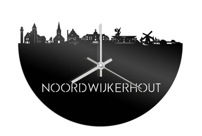Skyline Klok Noordwijkerhout Zwart Glanzend