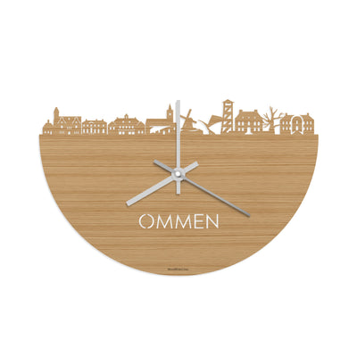 Skyline Clock Ommen Bamboo
