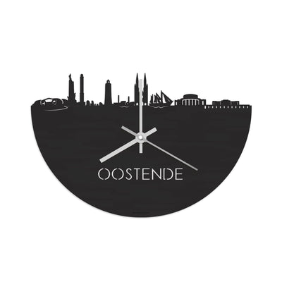 Skyline Clock Ostend Black