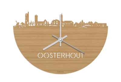Skyline Clock Oosterhout Bamboo