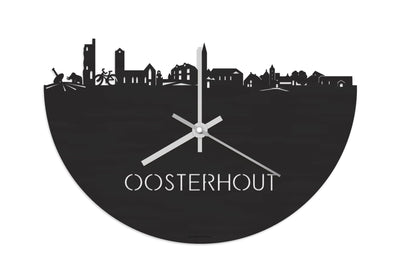 Skyline Clock Oosterhout Black