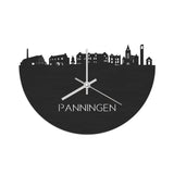 Skyline Klok Panningen Black