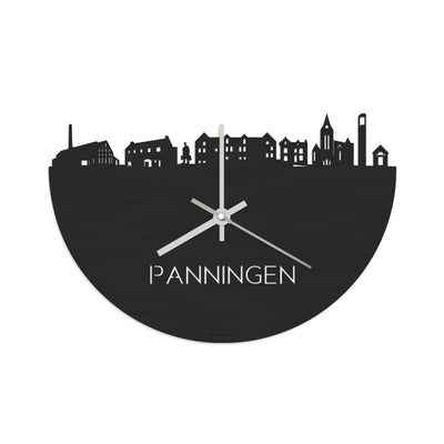 Skyline Clock Panningen Black