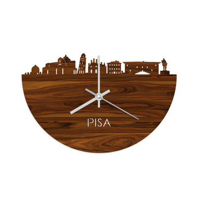 Skyline Clock Pisa Rosewood