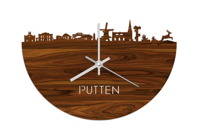 Skyline Clock Putten Rosewood