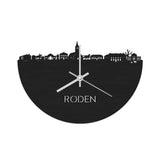 Skyline Klok Roden Black