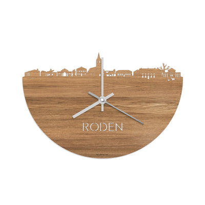 Skyline Clock Roden Oak