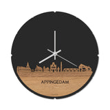 Skyline Klok Rond Appingedam Eiken