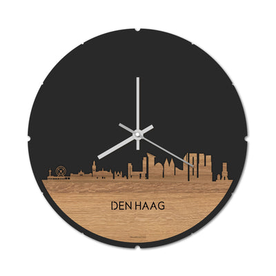 Skyline Klok Rond Den Haag Eiken