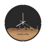 Skyline Klok Rond Emmeloord Eiken