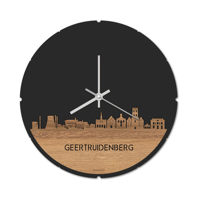 Skyline Clock Round Geertruidenberg Oak