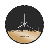 Skyline Klok Rond Grenoble Goud Metallic