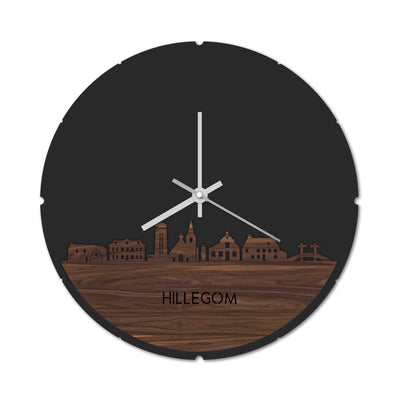 Skyline Clock Round Hillegom Nuts