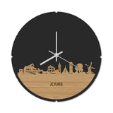 Skyline Klok Rond Joure Bamboe