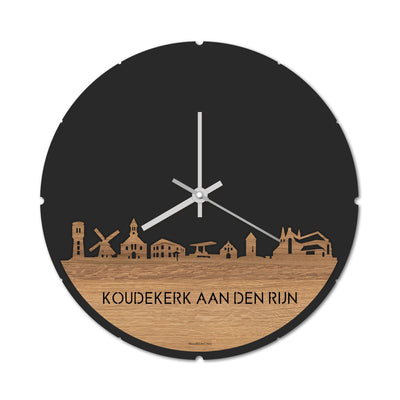 Skyline Klok Rond Koudekerk Aan Den Rijn Eiken