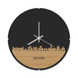 Skyline Klok Rond Leuven Bamboe