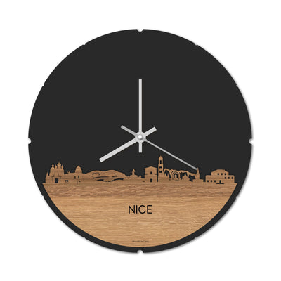 Skyline Clock Round Nice Oak
