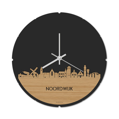 Skyline Klok Rond Noordwijk Bamboe