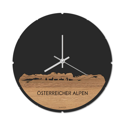 Skyline Clock Around Österreich Alps Oaks