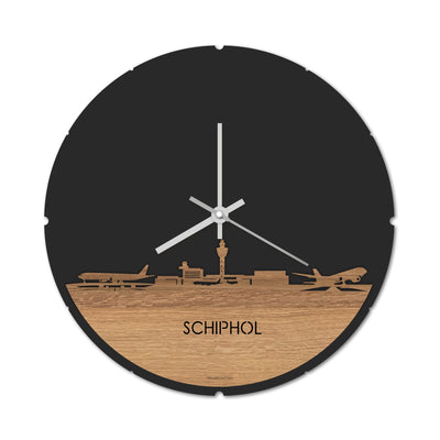 Skyline Clock Around Schiphol Oak