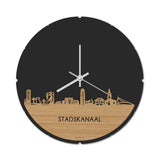 Skyline Klok Rond Stadskanaal Bamboe