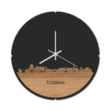 Skyline Klok Rond Tournai Eiken