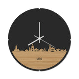 Skyline Klok Rond Urk Bamboe