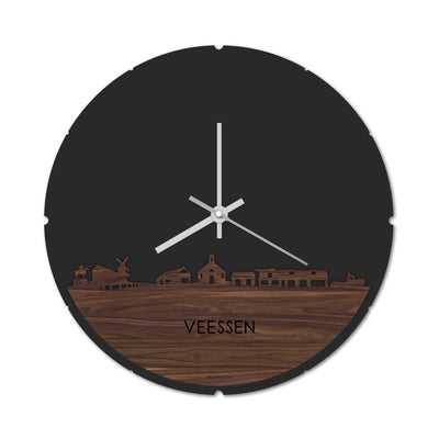Skyline Clock Round Veessen Nuts