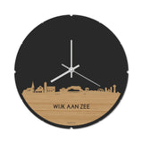 Skyline Klok Rond Wijk aan Zee Bamboe