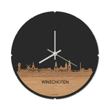 Skyline Klok Rond Winschoten Eiken