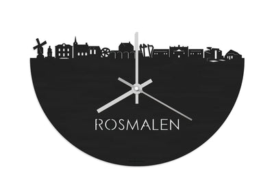 Skyline Clock Rosmalen Black